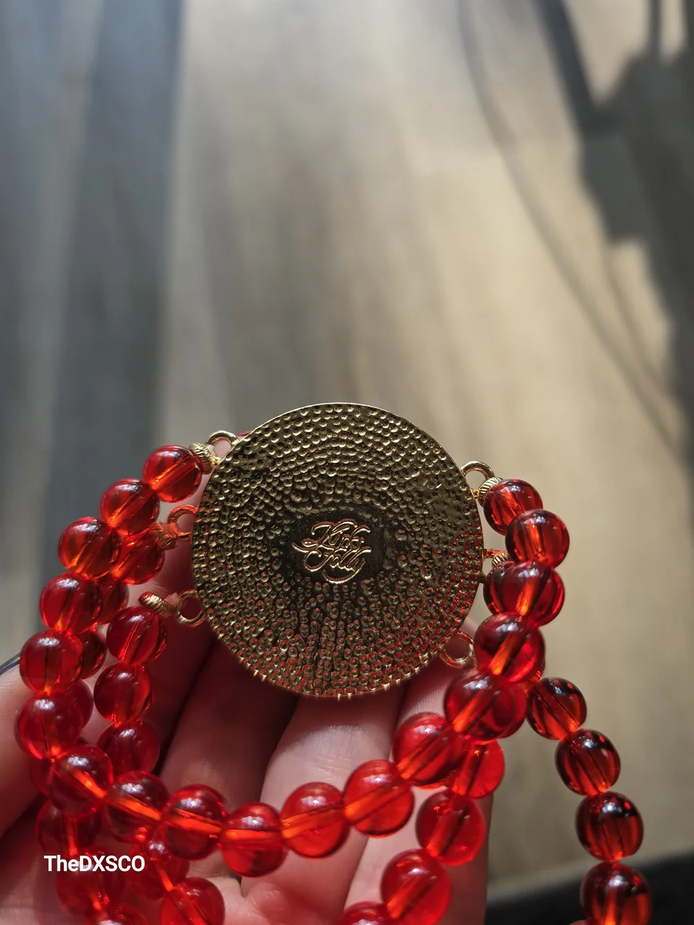 Kirks Folly Crimson Seaview Beaded Bracelet